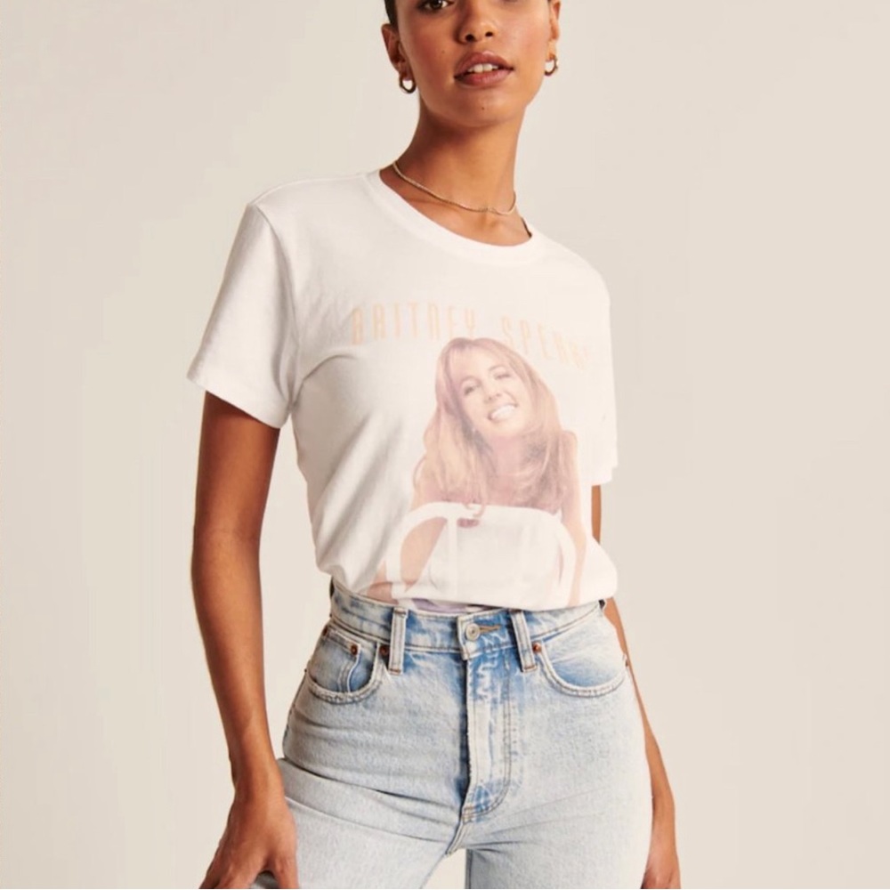 Abercrombie & Fitch Tops Abercrombie & Fitch Britney Spears Relaxed Graphic Tee